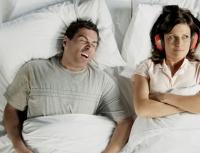 What to do if your husband snores at night
